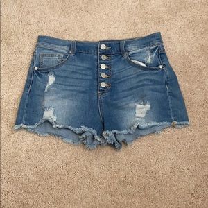 Jean shorts